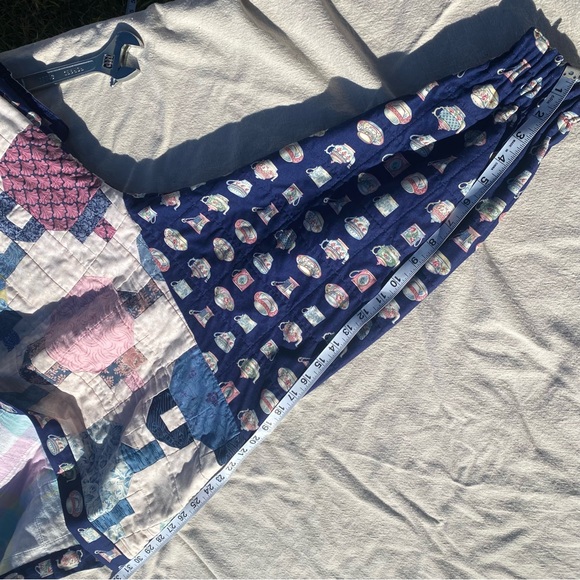 Oversized QUILT Patchwork 🫖 Tea Jacket - Picture 7 of 16